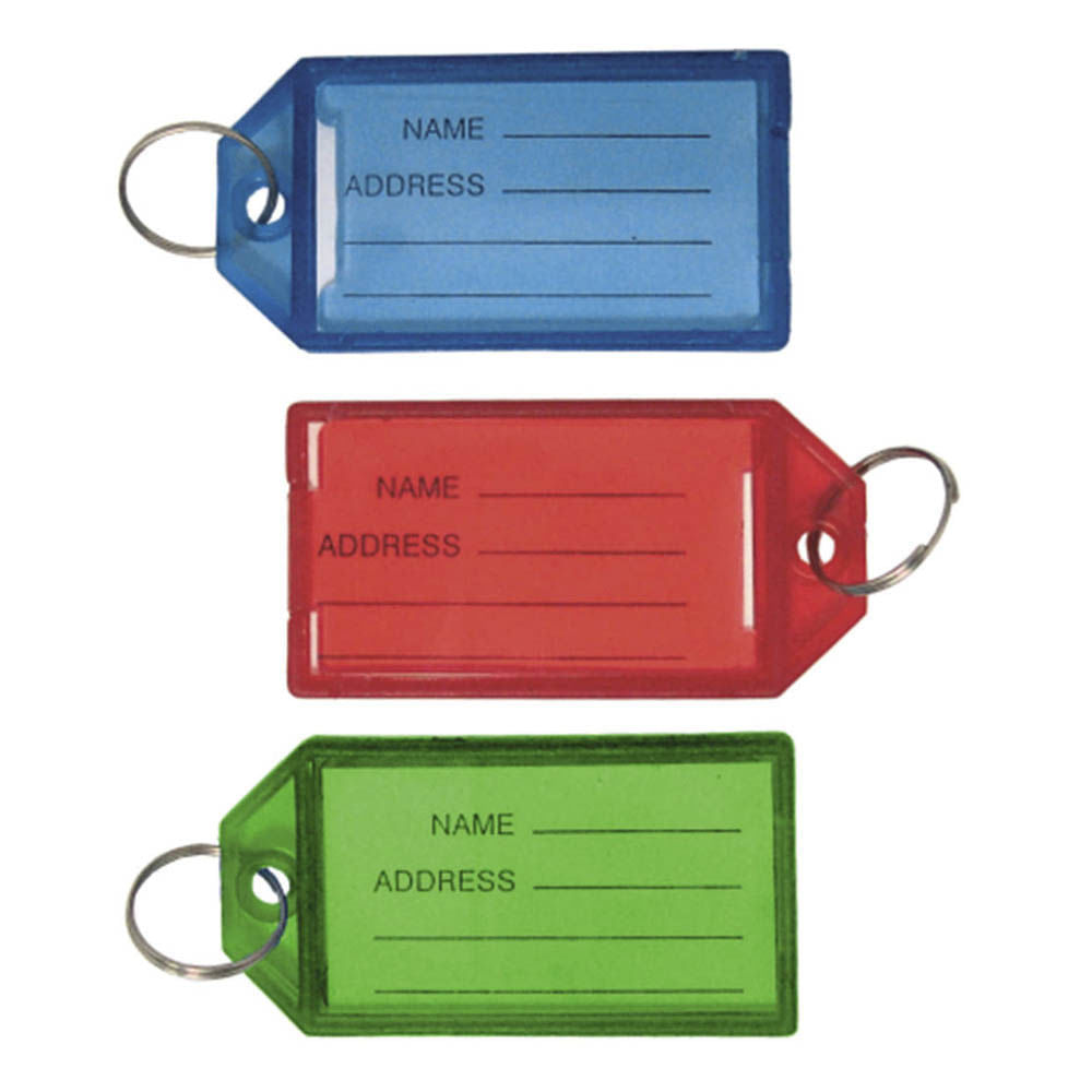 Llaveros Plásticos Best Value de 6 Piezas