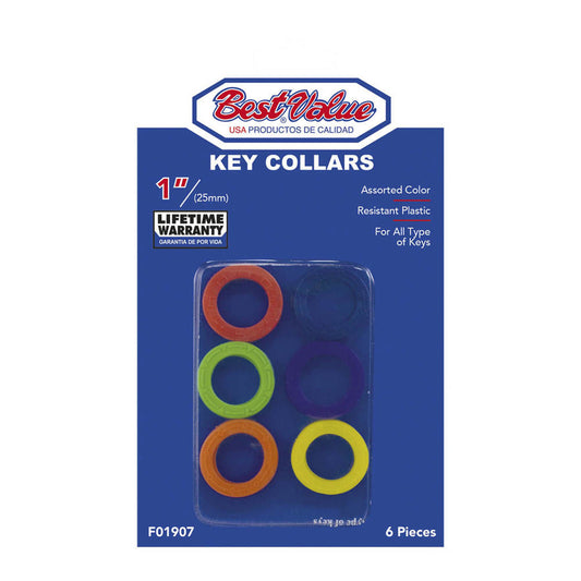 Distintivos de Llaves Best Value de 6 Piezas