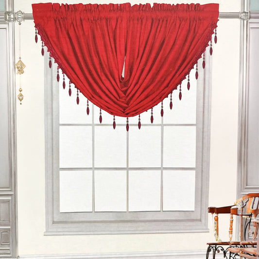 Cenefa Home Elegance - Queens Red - 47 x 37"