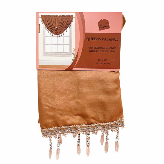 Cenefa Home Elegance - Queens Mocha - 47 x 37"