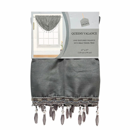 Cenefa Home Elegance - Queens Grey - 47 x 37"
