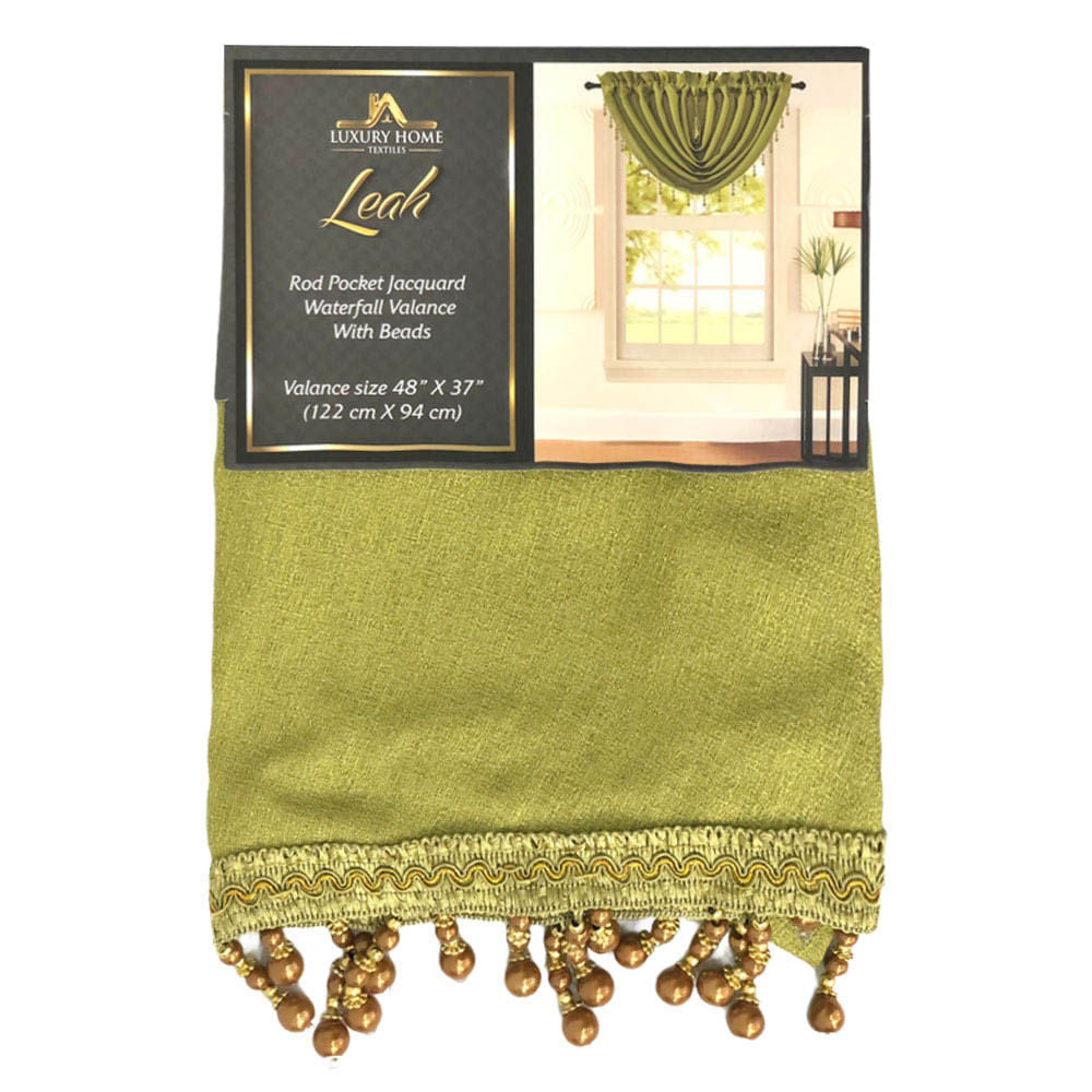 Cenefa Luxury Home Leah 48" x 37" Verde Oliva
