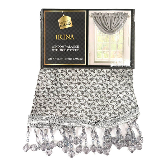 Cenefa Home Elegance Irina 47" x 37" - Gris