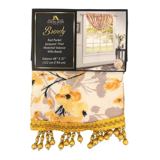 Cenefa Luxury Brandy 48" x 37" - Amarilla