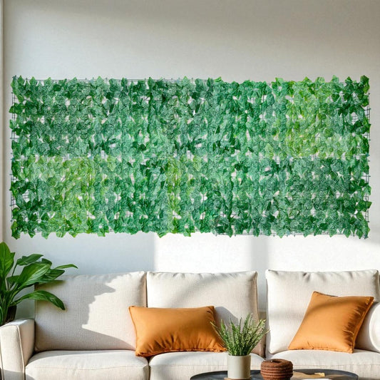 Cerca Decorativa Con Hojas / 1 x 3 m / Home Elegance