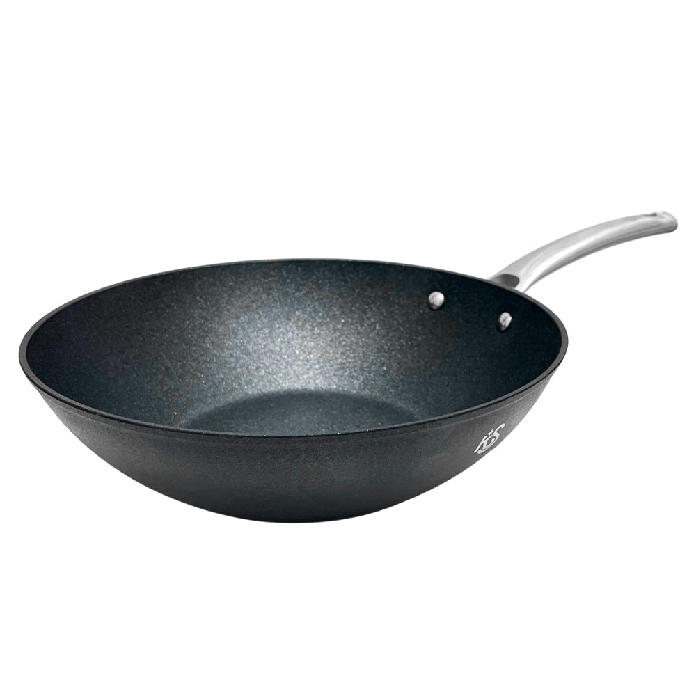 Wok 28 CM Antiadherente Kitchen Star - Home Elegance