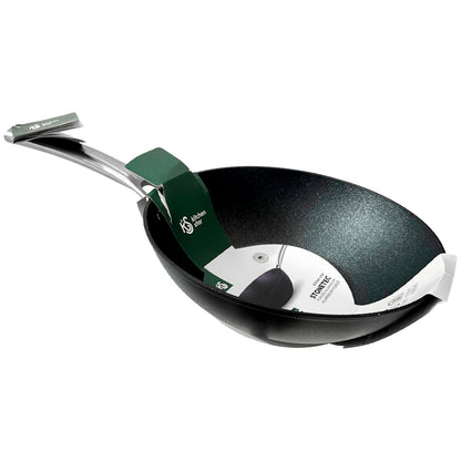 Wok 28 CM Antiadherente Kitchen Star - Home Elegance