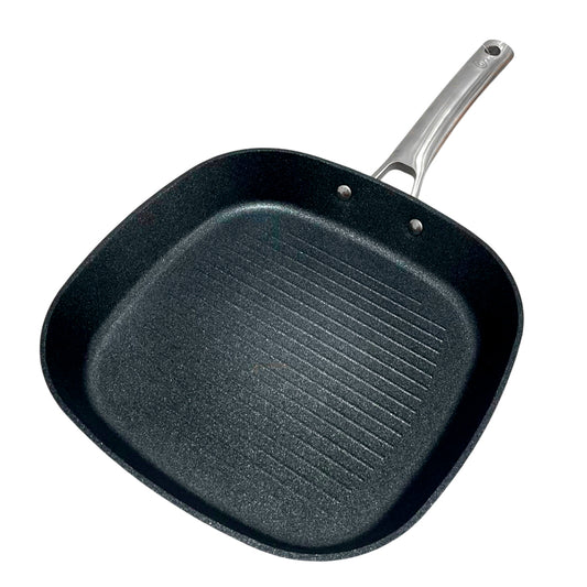 Sartén 28 CM Grill Antiadherente Negro Kitchen Star - Home Elegance