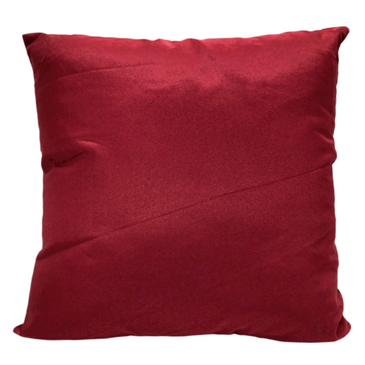 Cojín Decorativo Home Elegance Queens 43cm x 43cm - Rojo oscuro