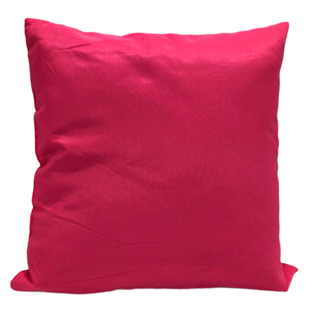 Cojín Decorativo Home Elegance Queens 43cm x 43cm - Fucsia