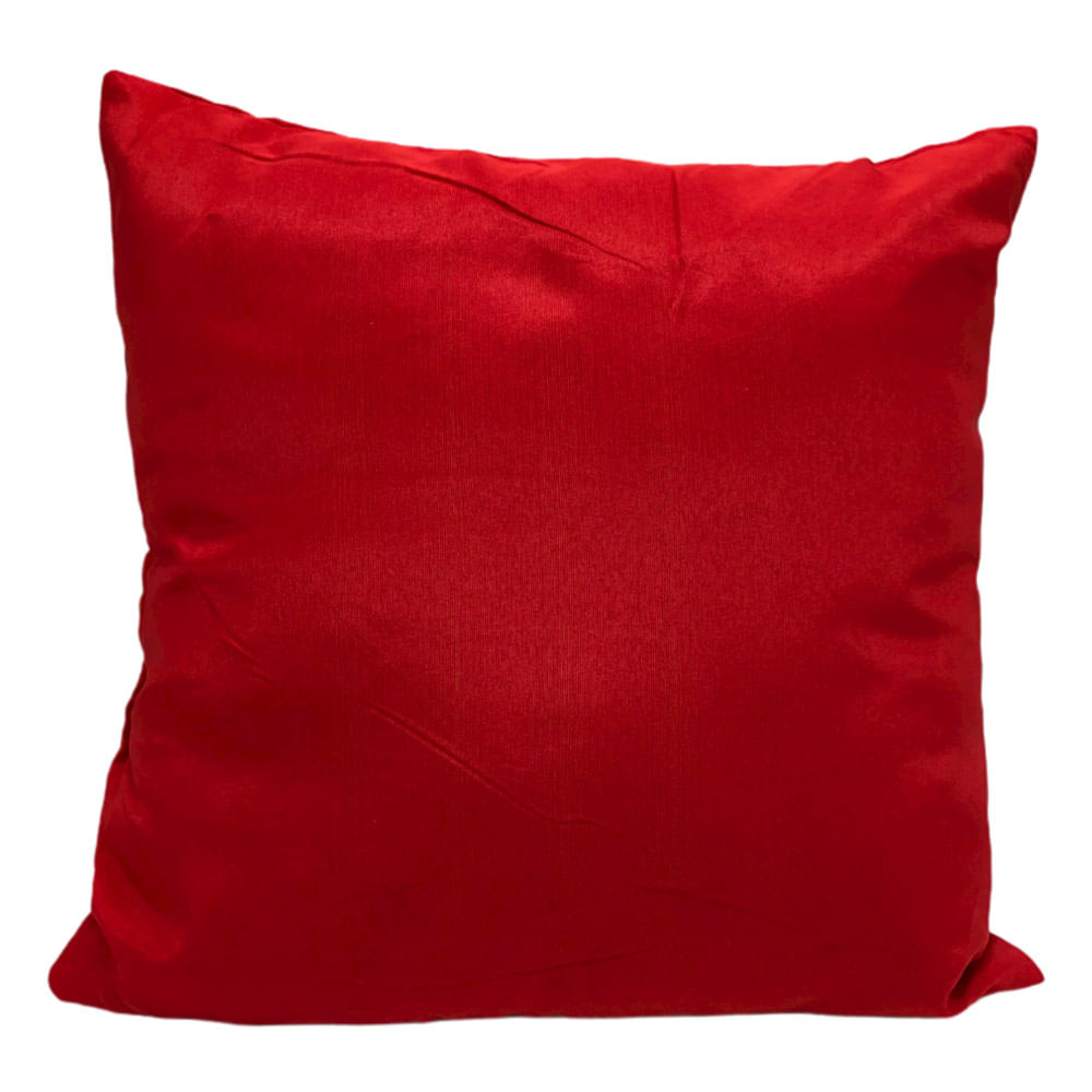 Cojín Decorativo Home Elegance Queens 43cm x 43cm - Rojo
