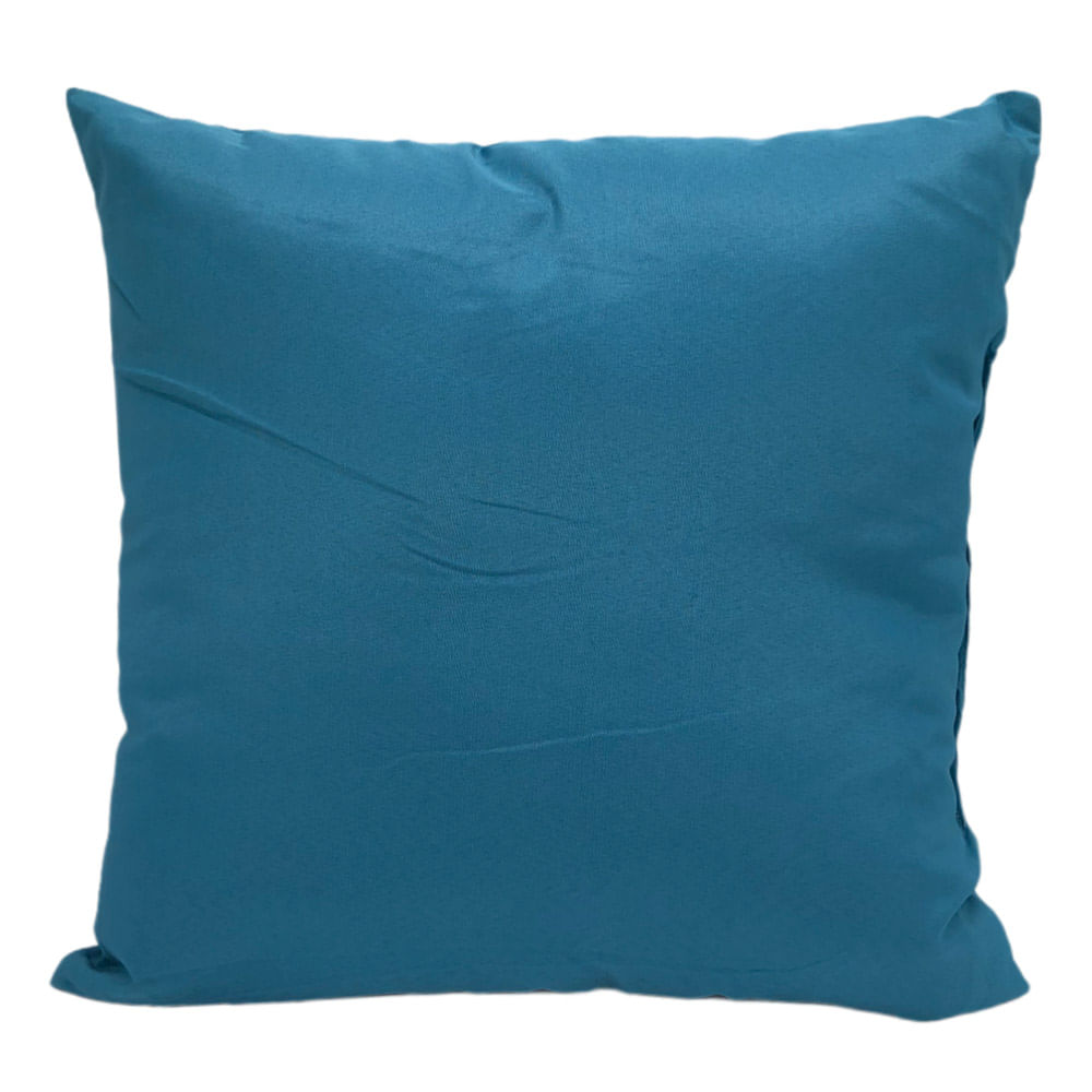 Cojín Decorativo Home Elegance Queens 43cm x 43cm - Azul Cielo