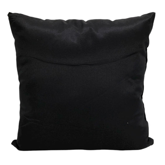 Cojín Decorativo Home Elegance Queens 45cm x 45cm - Negro