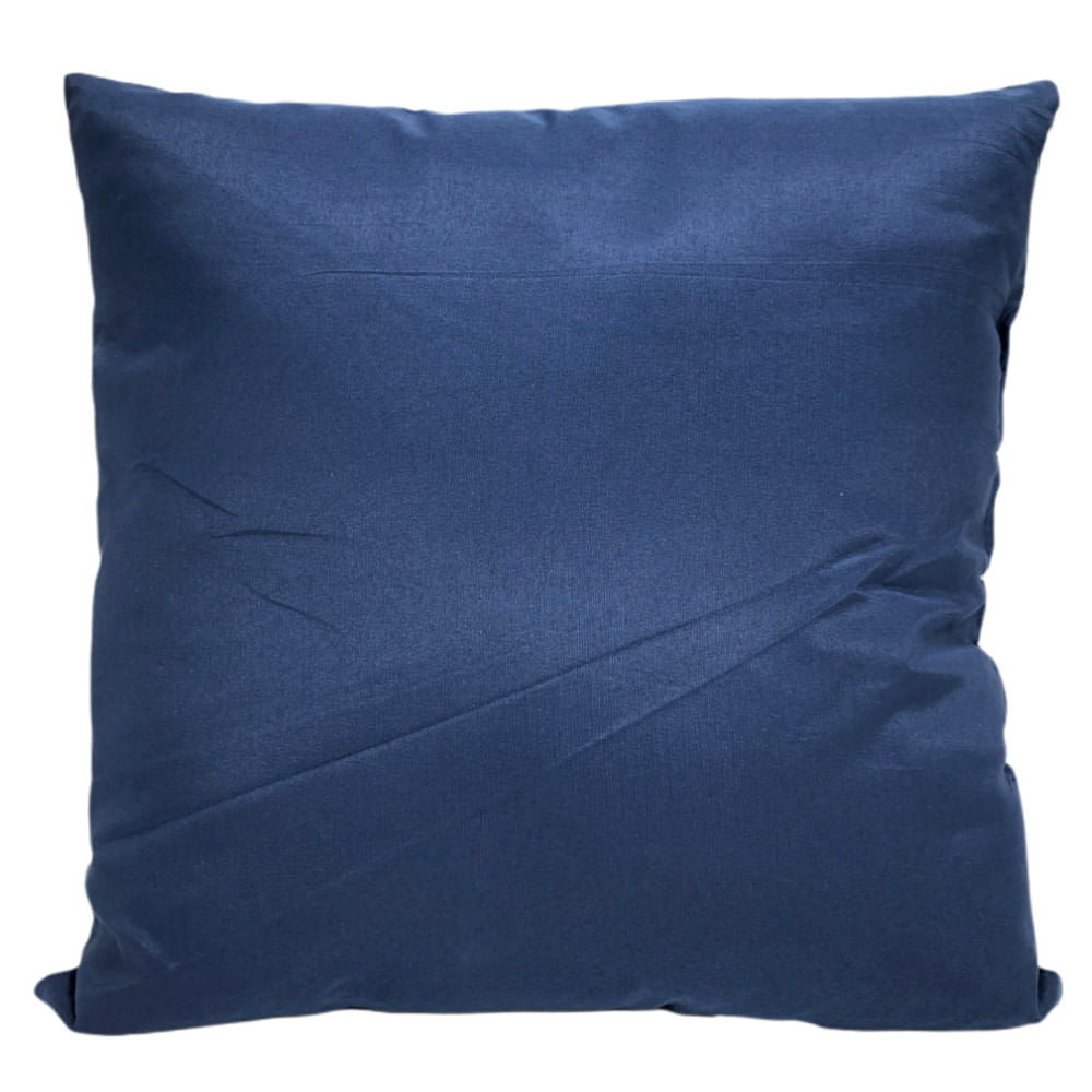 Cojín Decorativo Home Elegance Queens 45cm x 45cm - Azul Marino