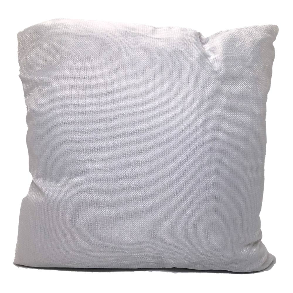 Cojín Home Elegance Istanbul 43 cm x 43 cm - Blanco