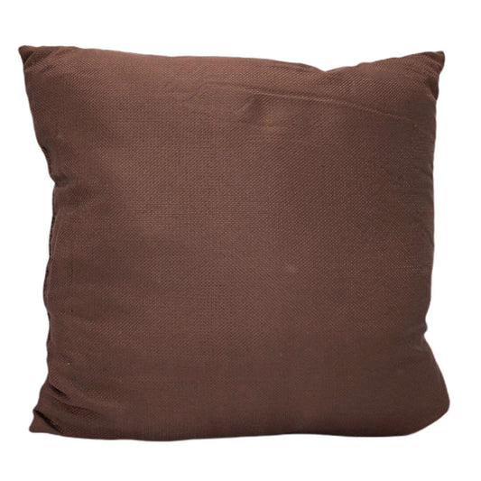 Cojín Home Elegance Istanbul 43 cm x 43 cm - Chocolate