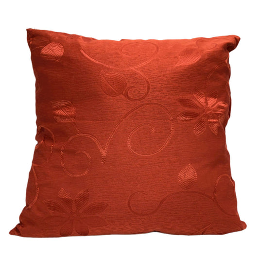 Cojín Decorativo Home Elegance Sochi de 45 cm x 45 cm - Naranja