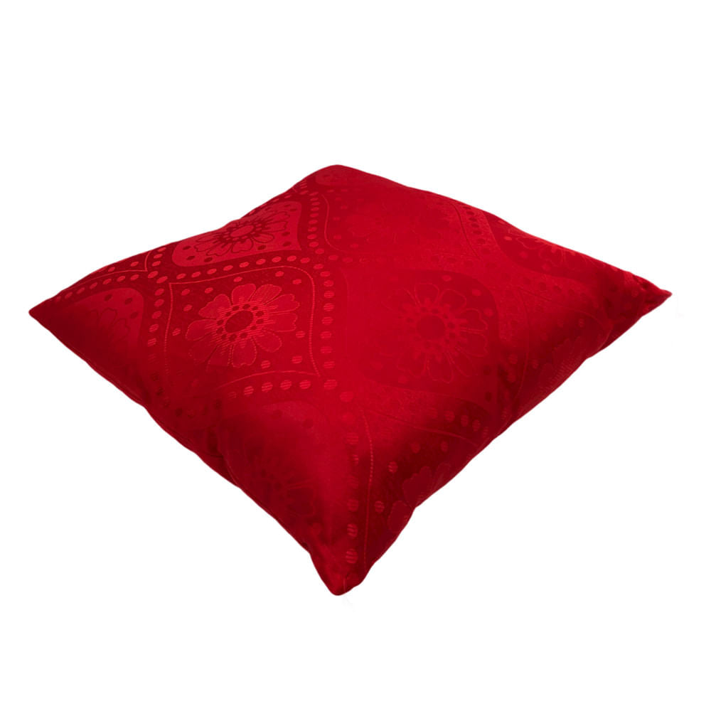 Cojín Decorativo Home Elegance Athenas 45cm x 45cm - Rojo
