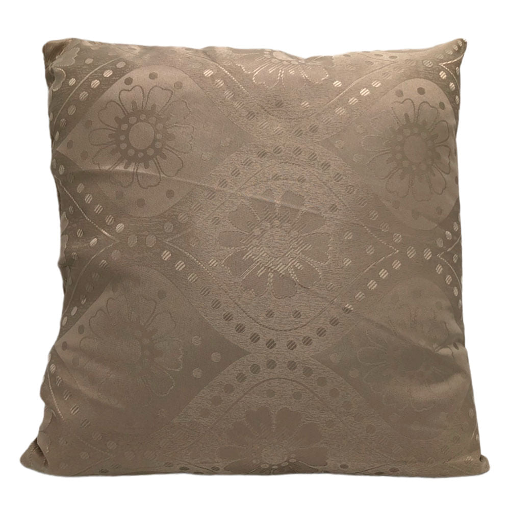 Cojín Decorativo Home Elegance Athenas 45cm x 45cm - Beige Oscuro