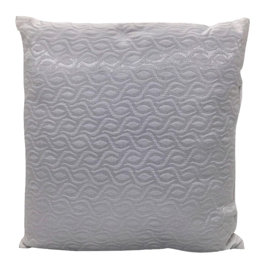 Cojín Home Elegance Oporto 43 cm x 43 cm - Blanco