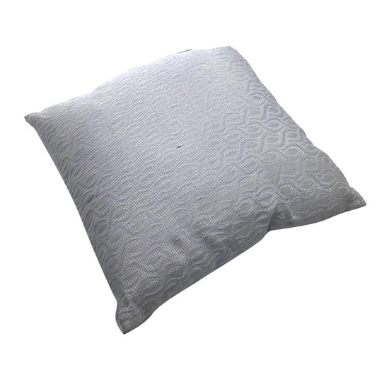 Cojín Home Elegance Oporto 43 cm x 43 cm - Plateado