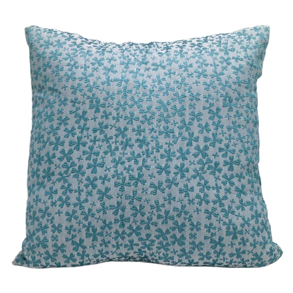 Cojín Decorativo Home Elegance Bilbao 45cm x 45cm - Aguamarina oscuro