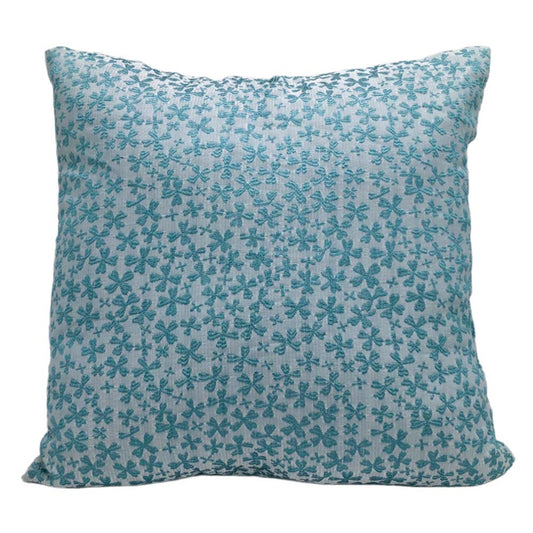 Cojín Decorativo Home Elegance Bilbao 45cm x 45cm - Aguamarina oscuro