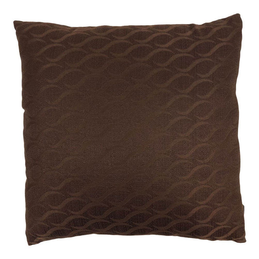 Cojin Elements Furniture Decorativo Bellagio 17.7" x 17.7" - Chocolate