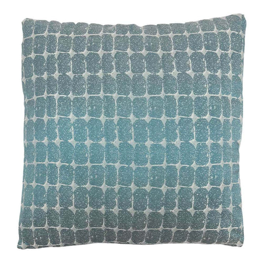 Cojin Elements Furniture Decorativo Loews 17.7" x 17.7" - Aguamarina oscuro