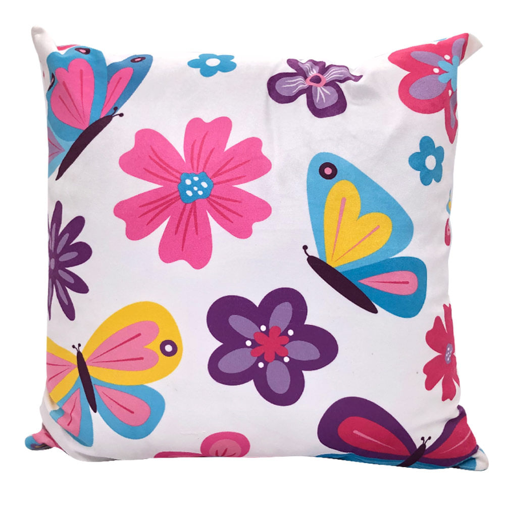 Cojín Infantil Home Elegance Butterfly 40 cm x 40 cm