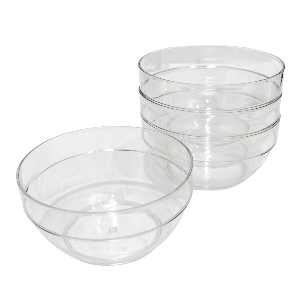 Set de 5 bowls plásticos Home Elegance de 12.5 cm.