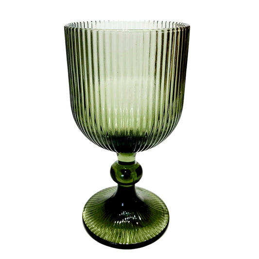 Copa Home Elegance / Vidrio - Para Agua - Colores Surtidos - 16.5 cm
