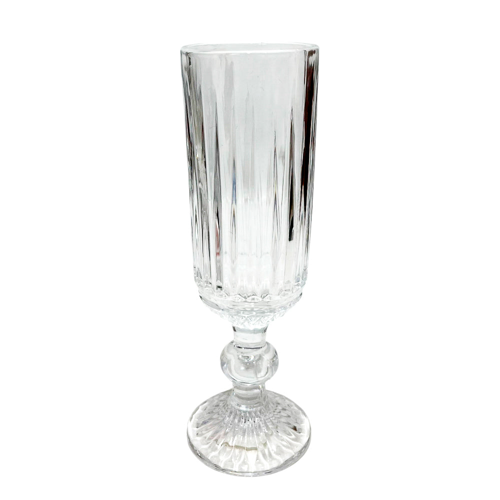 Copa para champagne Home Elegance de vidrio Clear de 18 cm.