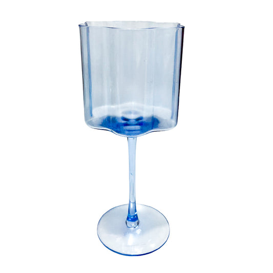 Copa de Vidrio Blue Home Elegance de 20 cm.