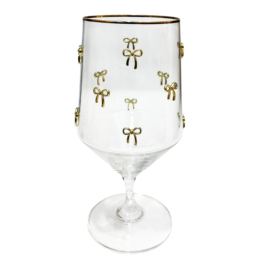 Copa de vidrio Clear Home Elegance de 18 cm para agua.