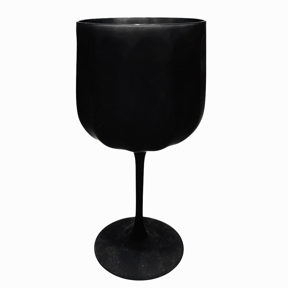 Copa de Vidrio Black Onix Home Elegance de 20 cm.