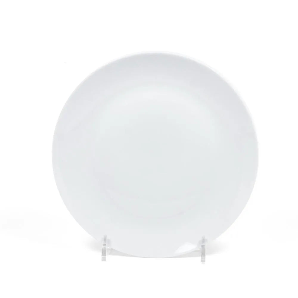 Plato Llano Elegance Party - 7.5in - White - 10 Piezas