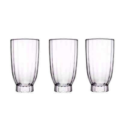 Set de 3 vasos Long Amore Pasabahçe de 14 oz