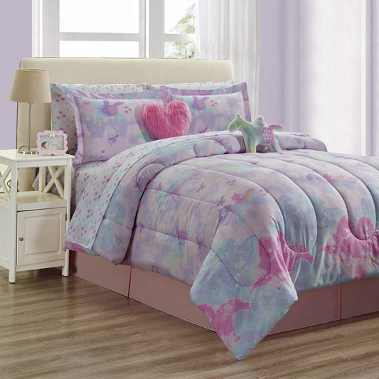 Comforter Dream Unicornio Home Accents Set 9 Piezas - FULL