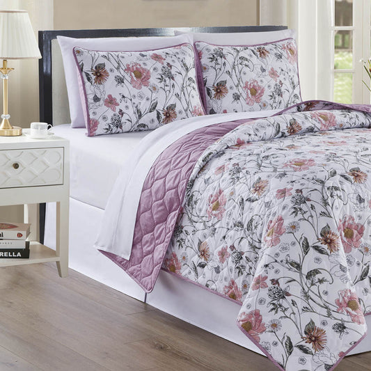 Comforter Home Accents Set de 3 Piezas - QUEEN