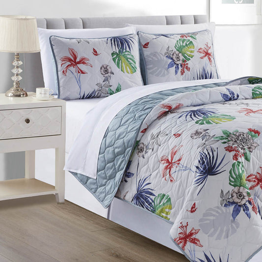 Comforter Home Accents Set de 3 Piezas - QUEEN