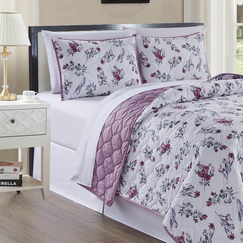 Comforter Home Accents Set de 3 Piezas - QUEEN