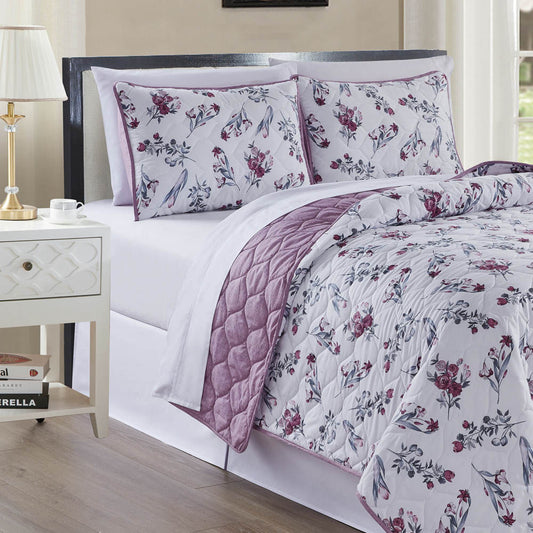 Comforter Home Accents Set de 3 Piezas - QUEEN