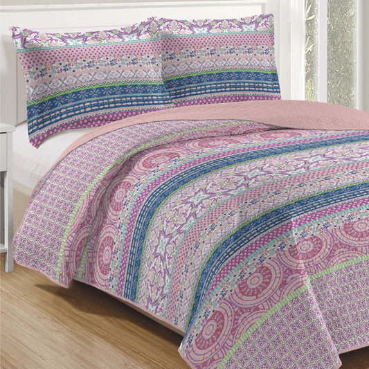 Comforter Home Accents Set de 3 Piezas - QUEEN