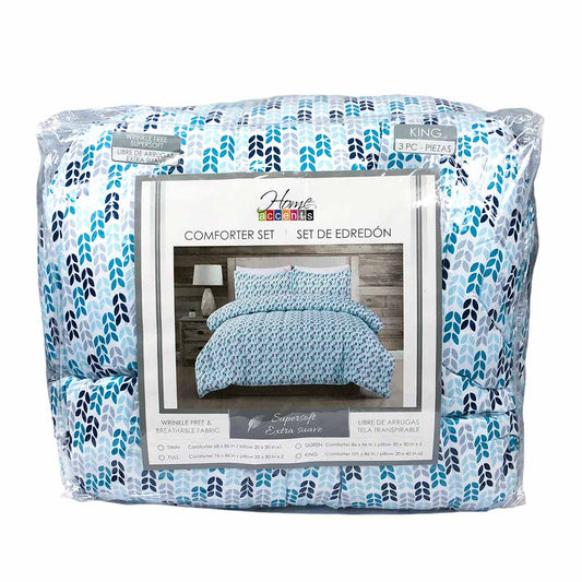 Comforter Home Accents 3 Piezas - King