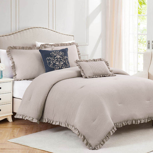 Comforter Rt Designer Porland 5 Piezas - QUEEN