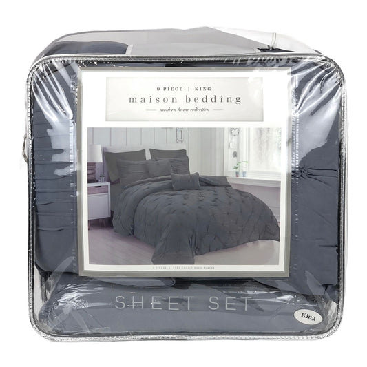 Comforter Crest Home Monica Gris - King