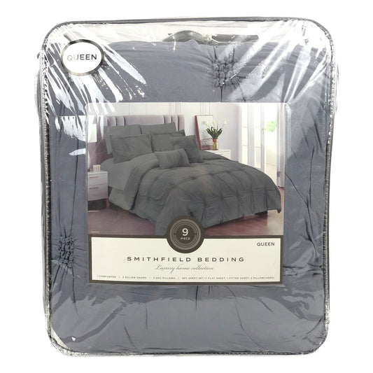 Comforter Crest Home Kenwood Gris - Queen