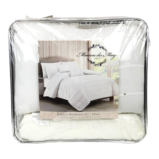 Comforter Crest Home Monique Blanco - King