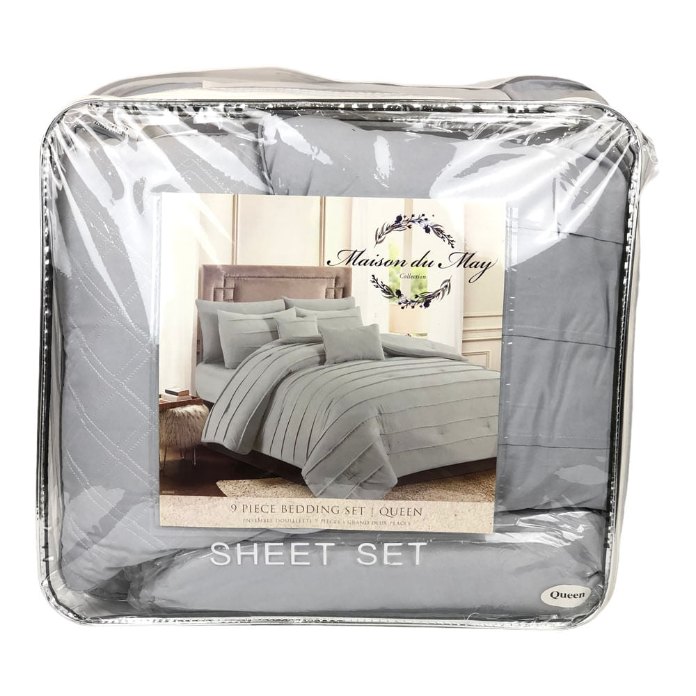 Comforter Crest Home Monique Beige Oscuro - Queen